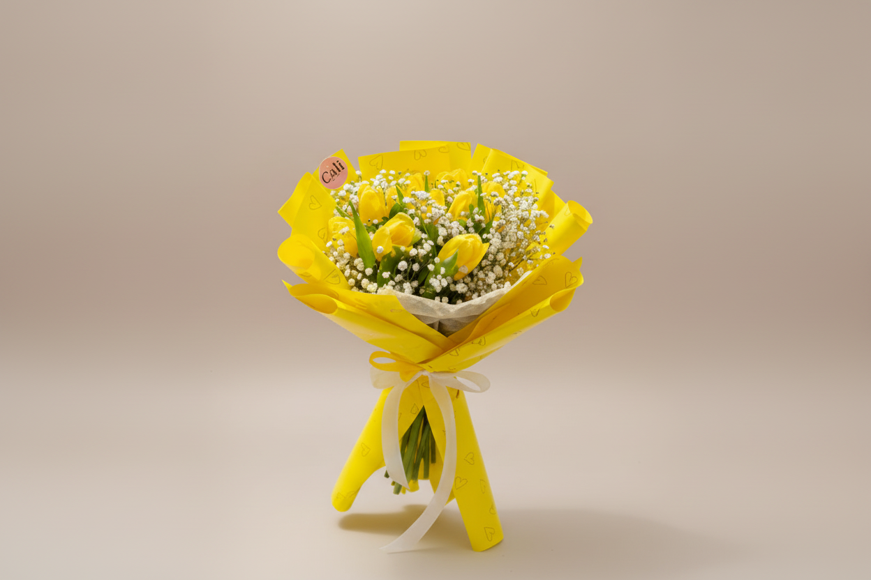 Tulipanes amarillos