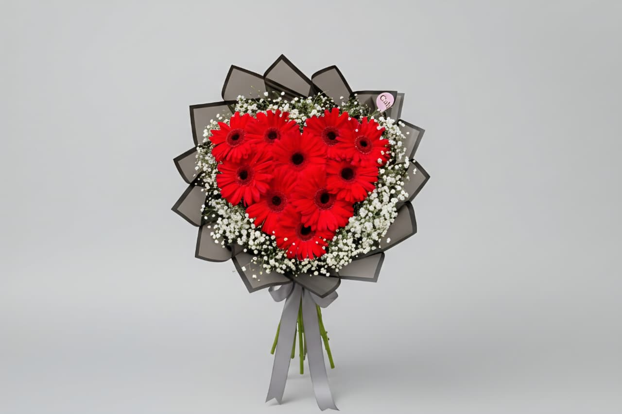 Corazón en Flores
