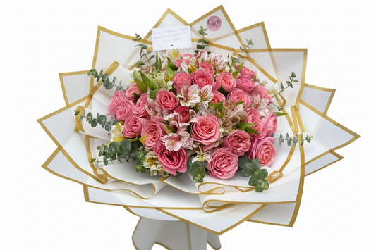 Rosas y Astromelias - 10