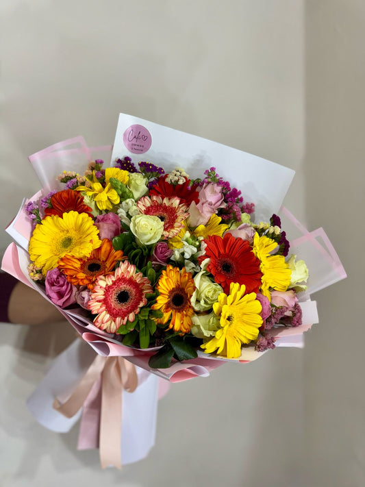 Ramo mixto con gerberas - 10