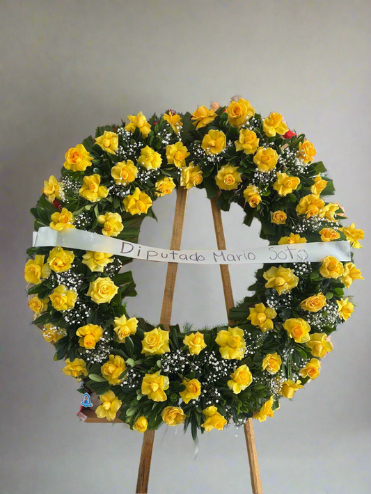 Corona grande amarilla