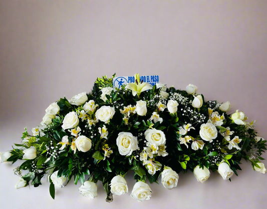 Arreglo de mesa de novios