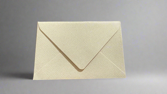 Sobre con dedicatoria impresa