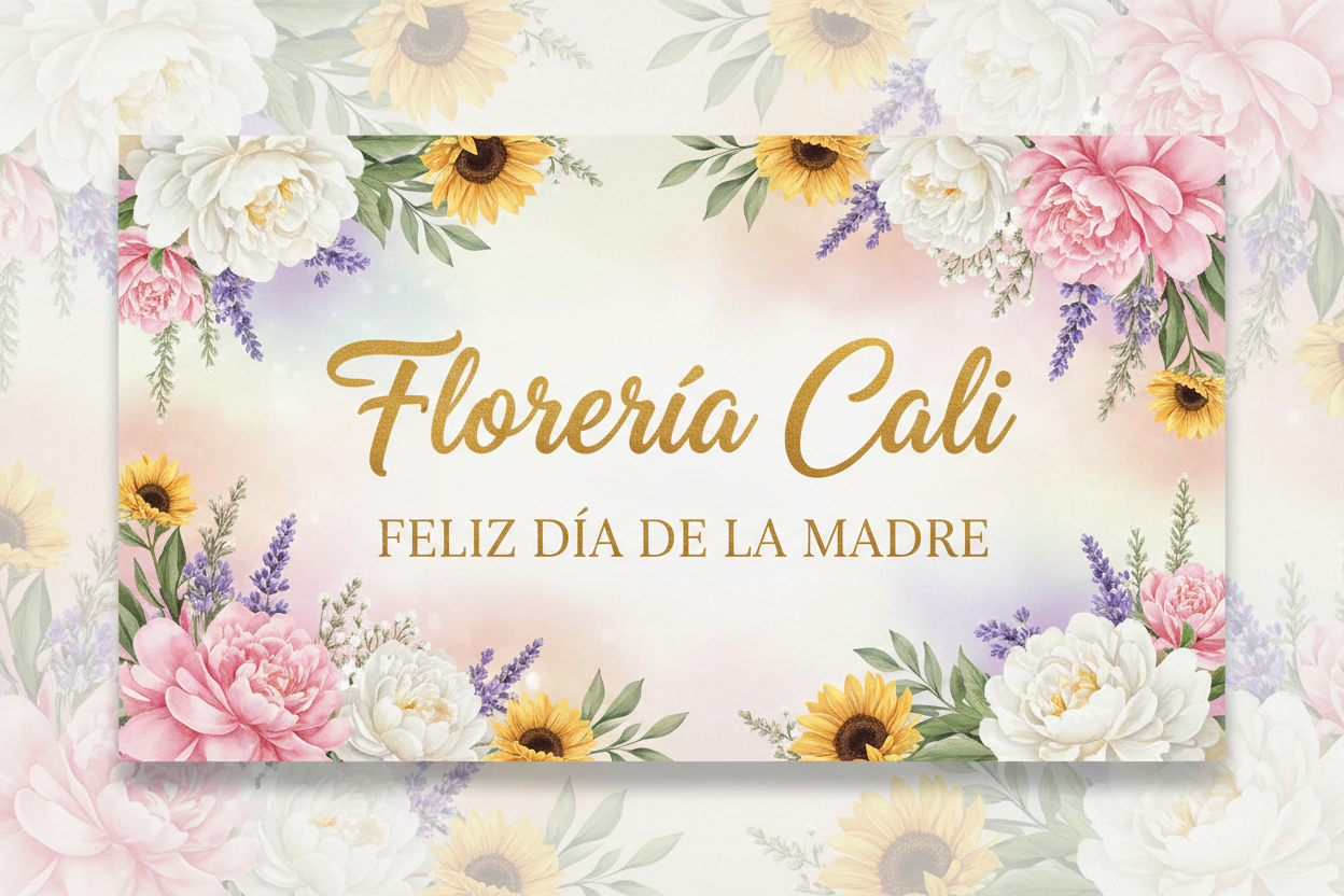 Florería Cali - Banner elegante